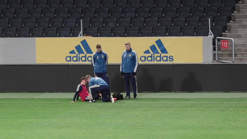 Både Krafth och Augustinsson utanför planen efter skador