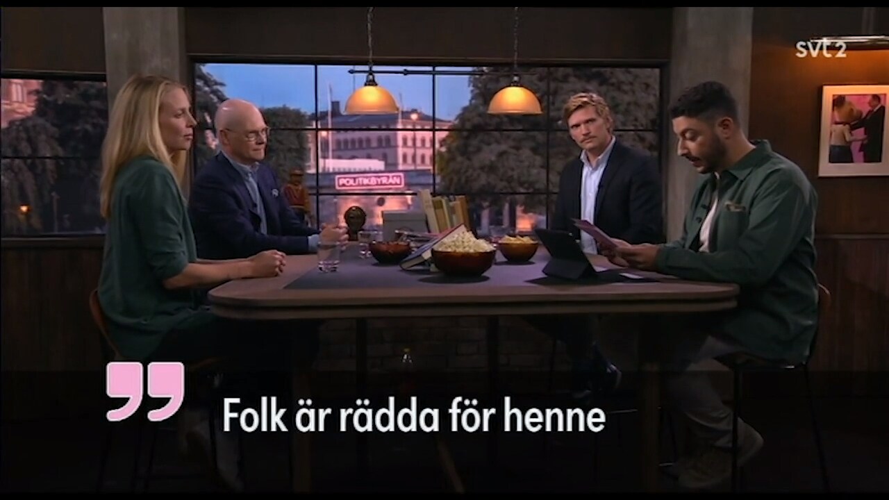 Källor till SVT: "Folk är rädda för henne"