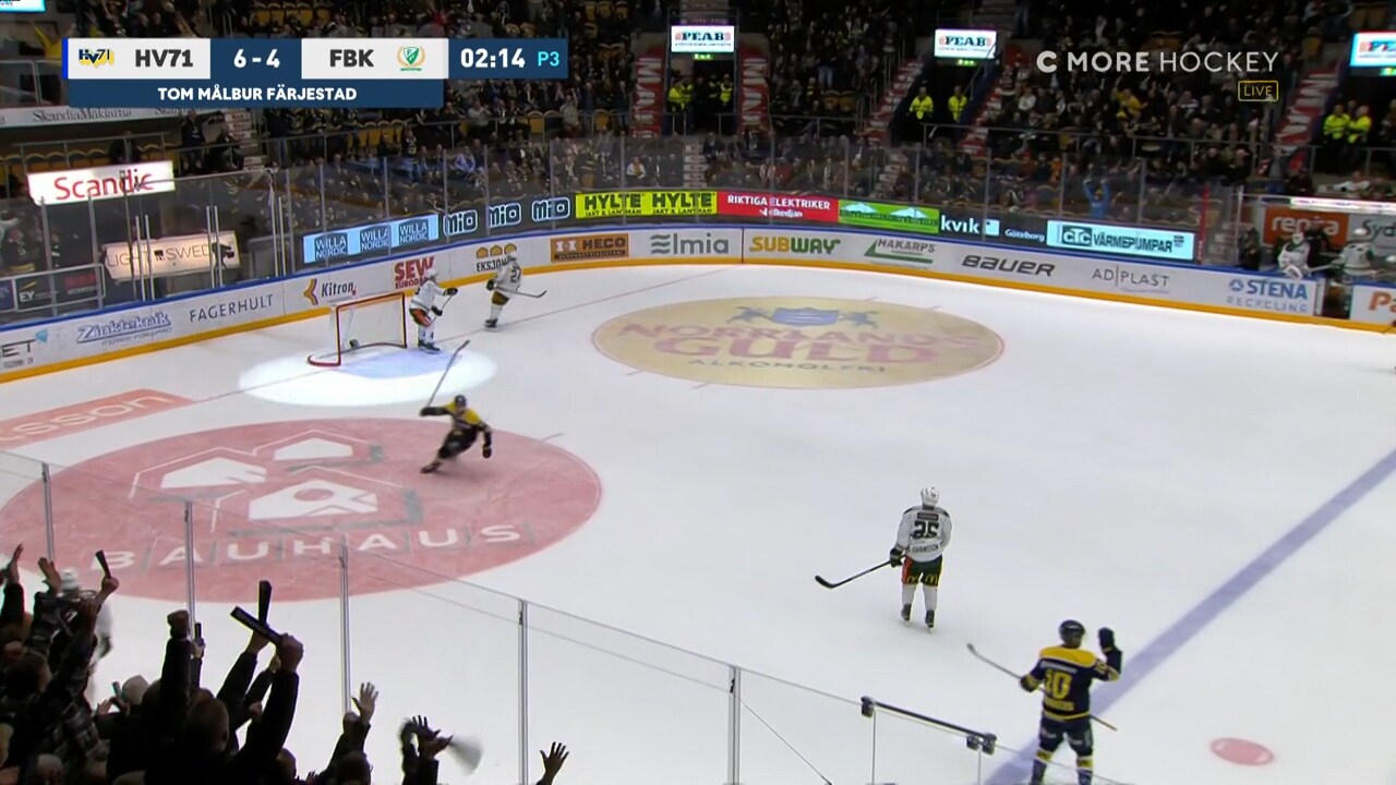 HV71 körde över Färjestad