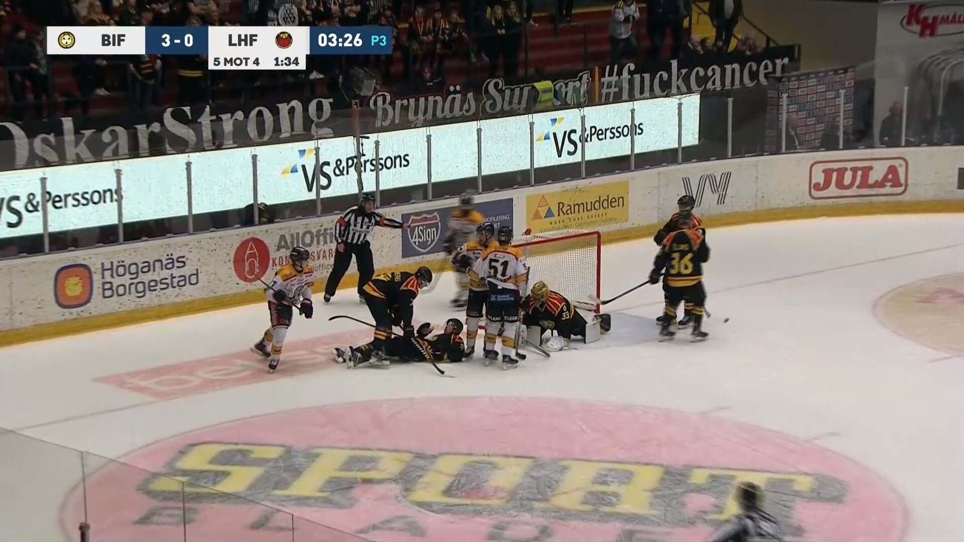 Brynäs körde över serieledarna - uppe på slutspelsplats