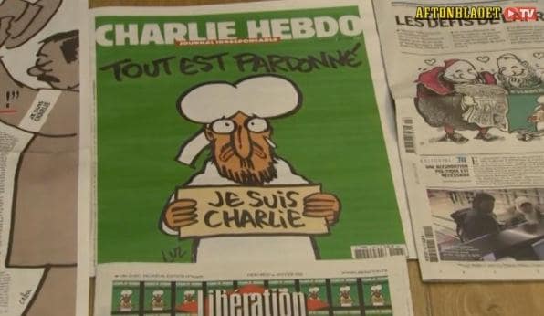 Alla vill ha ett exemplar av Charlie Hebdo