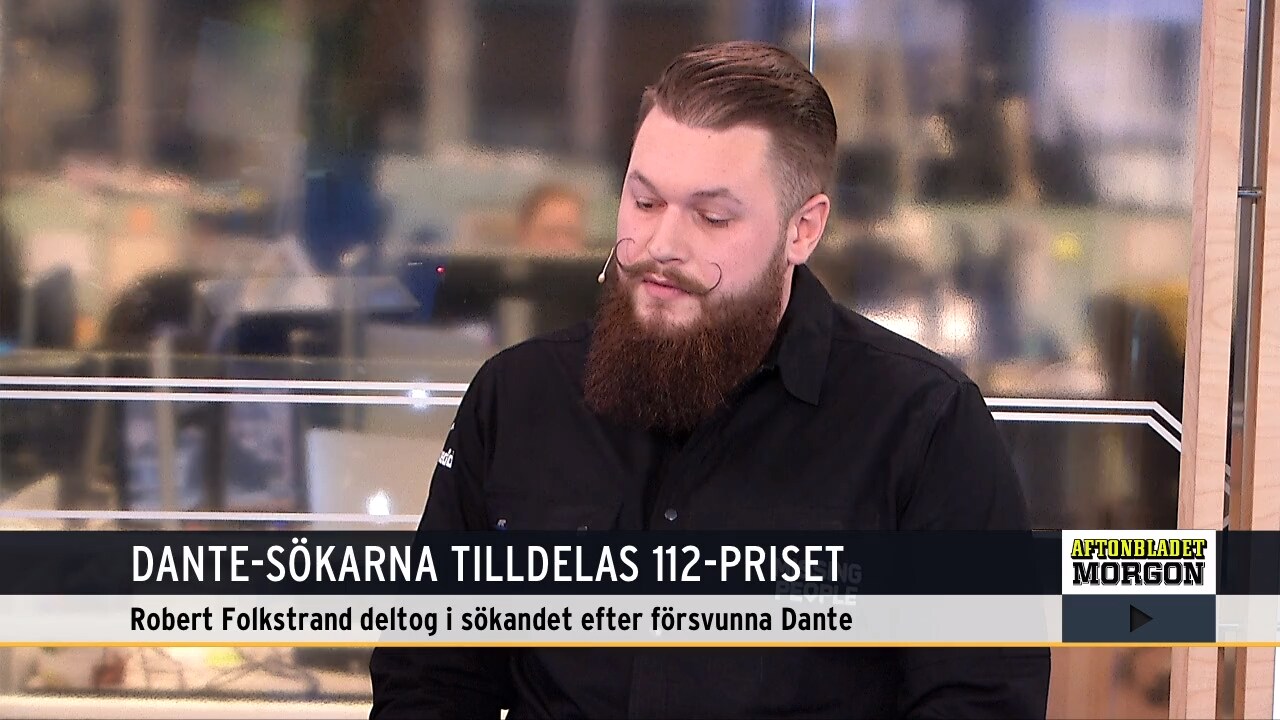 Dante-sökarna tilldelas 112-priset - se hela intervjun