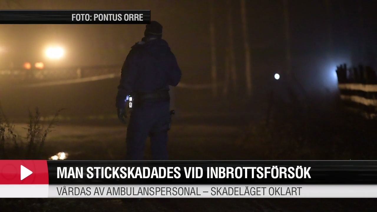 Hör om inbrottsförsöket som slutade i knivdåd