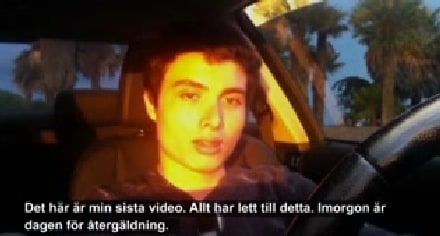 Postade video innan massakern