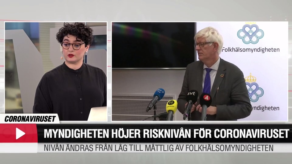 Risken för spridning höjs