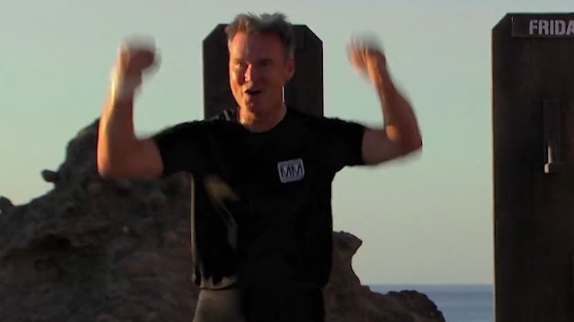 Här slår Patrik Järbyn det tidigare rekordet av Frida Hansdotter