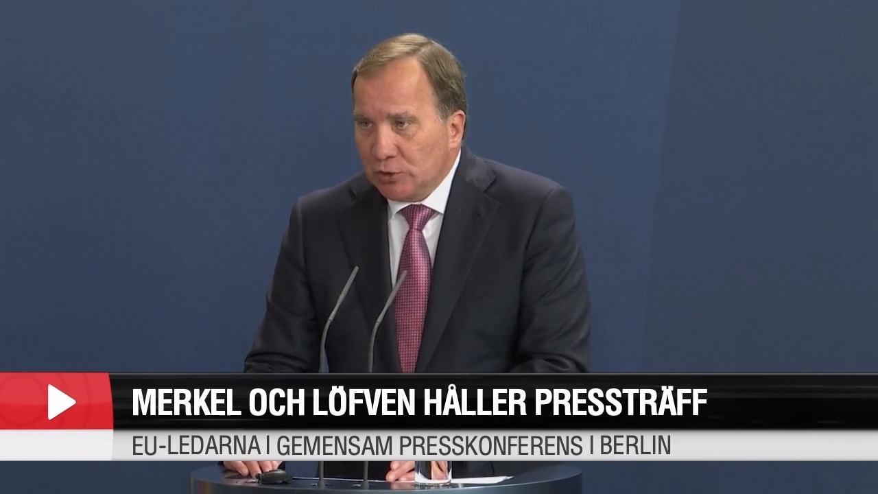 Löfven kommenterar giftattacken "Måste vara redo att agera"