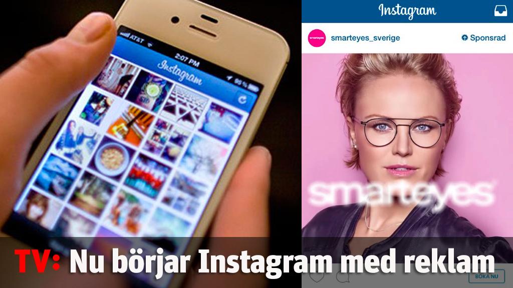 Nu börjar Instagram med reklam