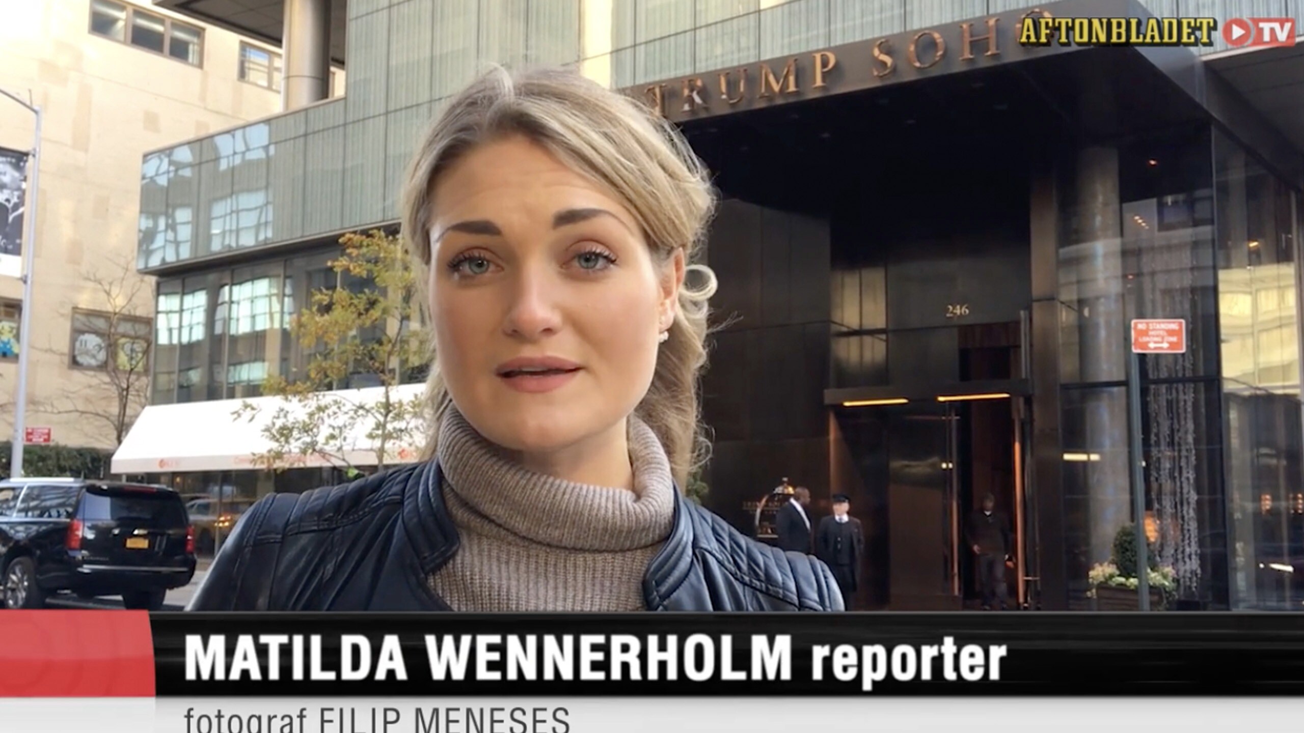 Familjen tar plats i Trumps team