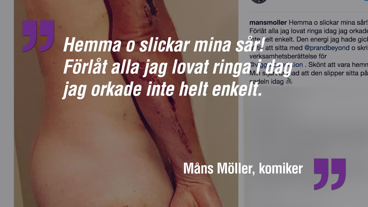 Måns Möller ”slickar såren” efter världsrekord