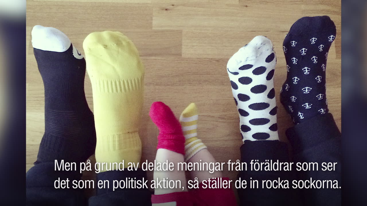 De vill inte låta sina barn "rocka sockorna"