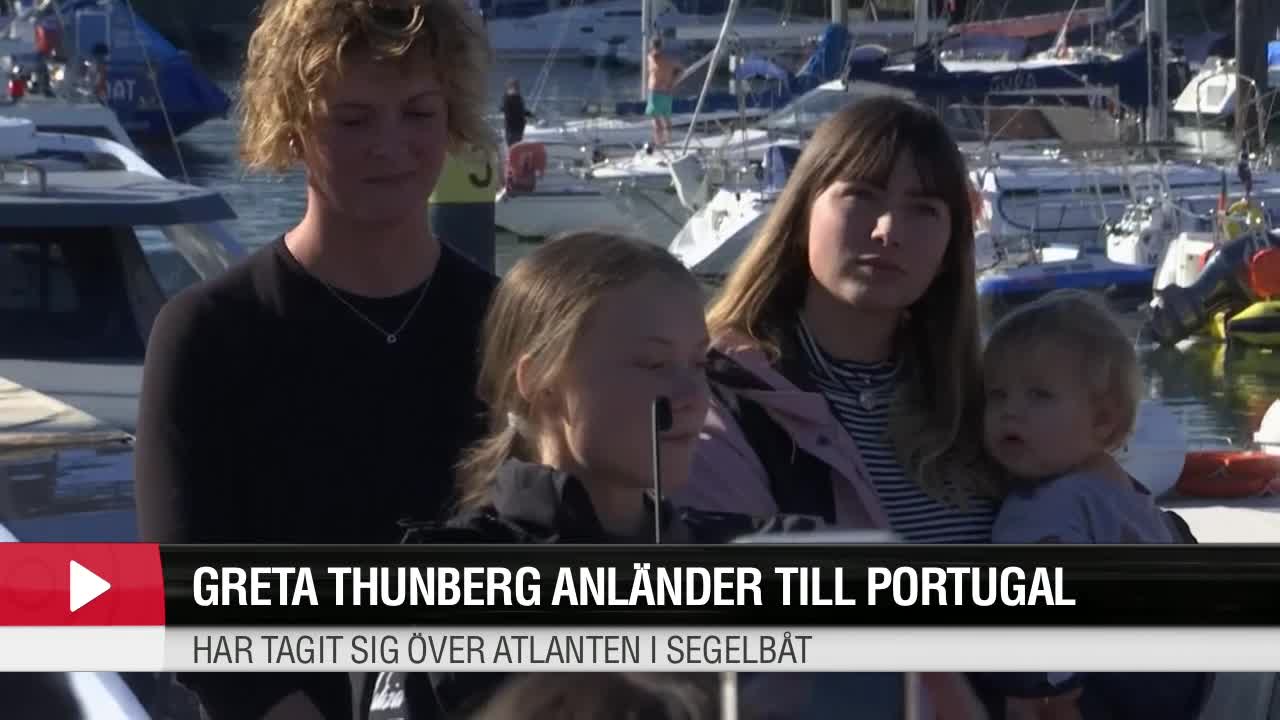 Greta har anlänt till Portugal: ”Det känns fantastiskt”