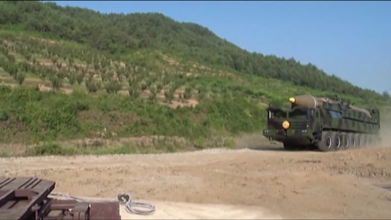 Nordkorea flyttar robotramper