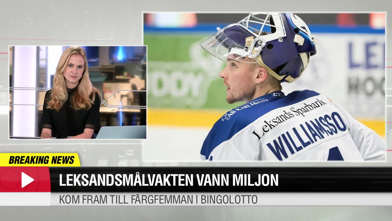 Vann miljon på Bingolotto – hör hockeystjärnan om vinsten