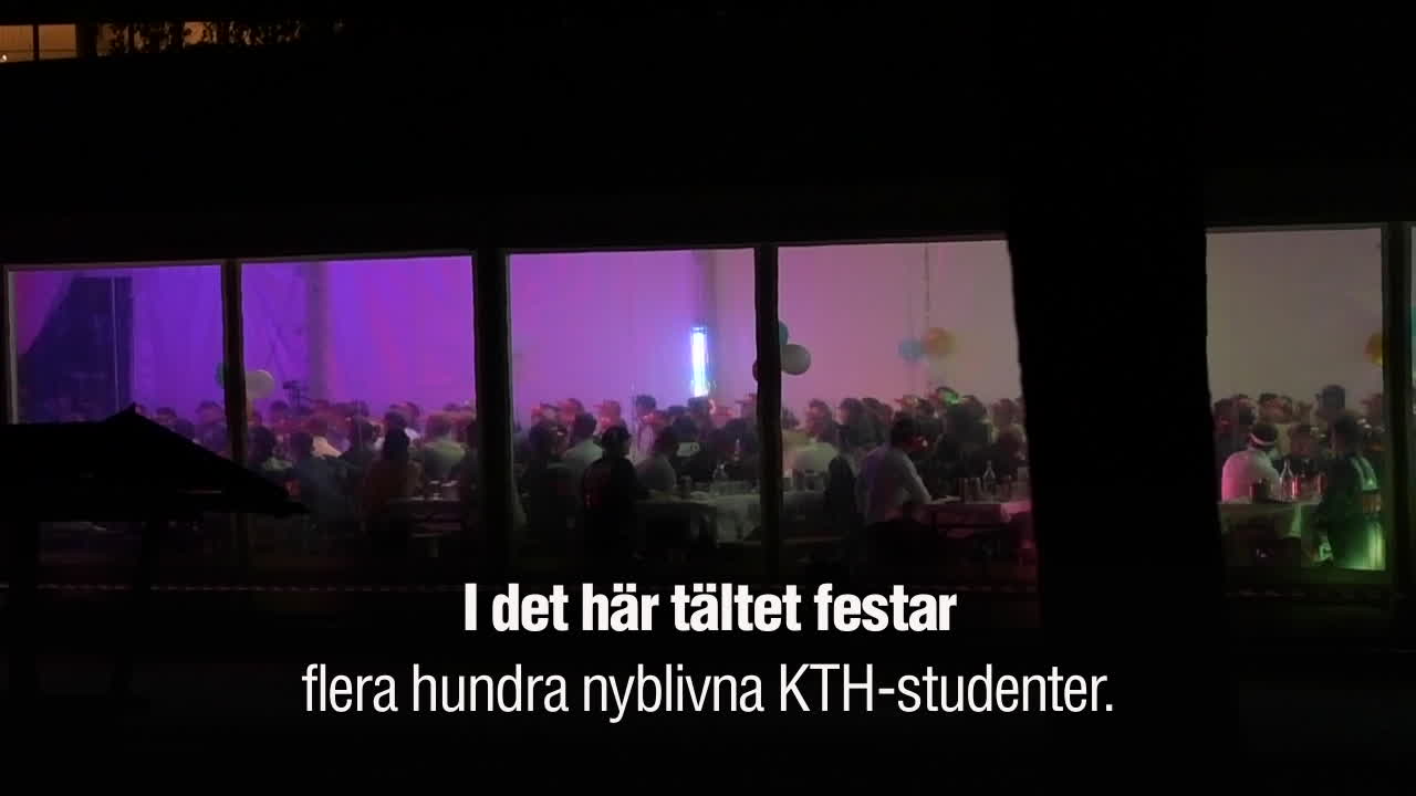 Se de festande KTH-studenterna