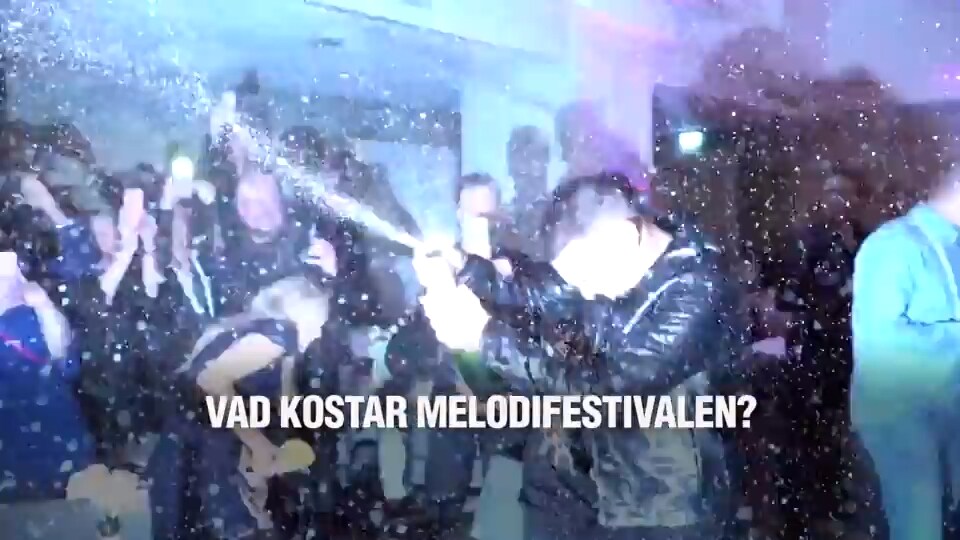 Så här mycket kostar Melodifestivalen