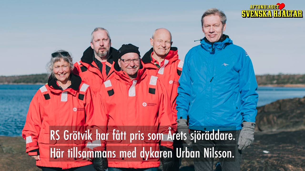 Efter dyket stannade Urbans hjärta – nu prisas sjöräddarna