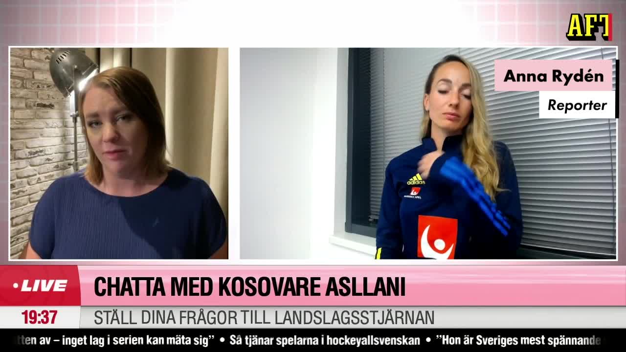 Asllani: "Hade tankar på att sluta"