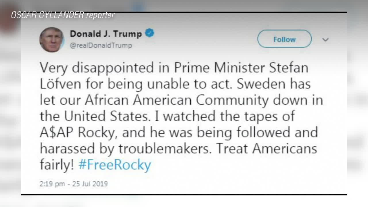 #FreeRocky – reaktionerna kring Trumps utspel om ASAP Rocky