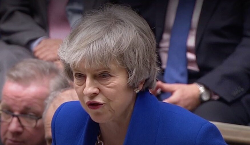 May klarade misstroendeomröstningen