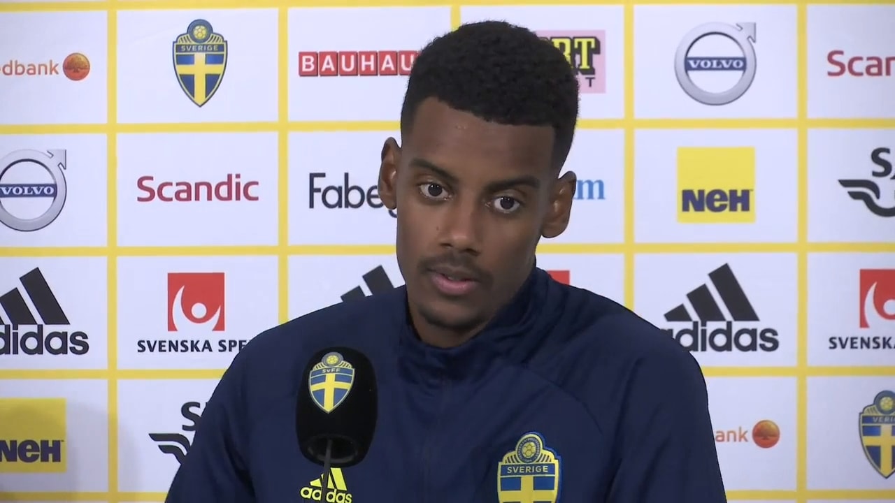 Alexander Isak: ”Jag är redo att starta”