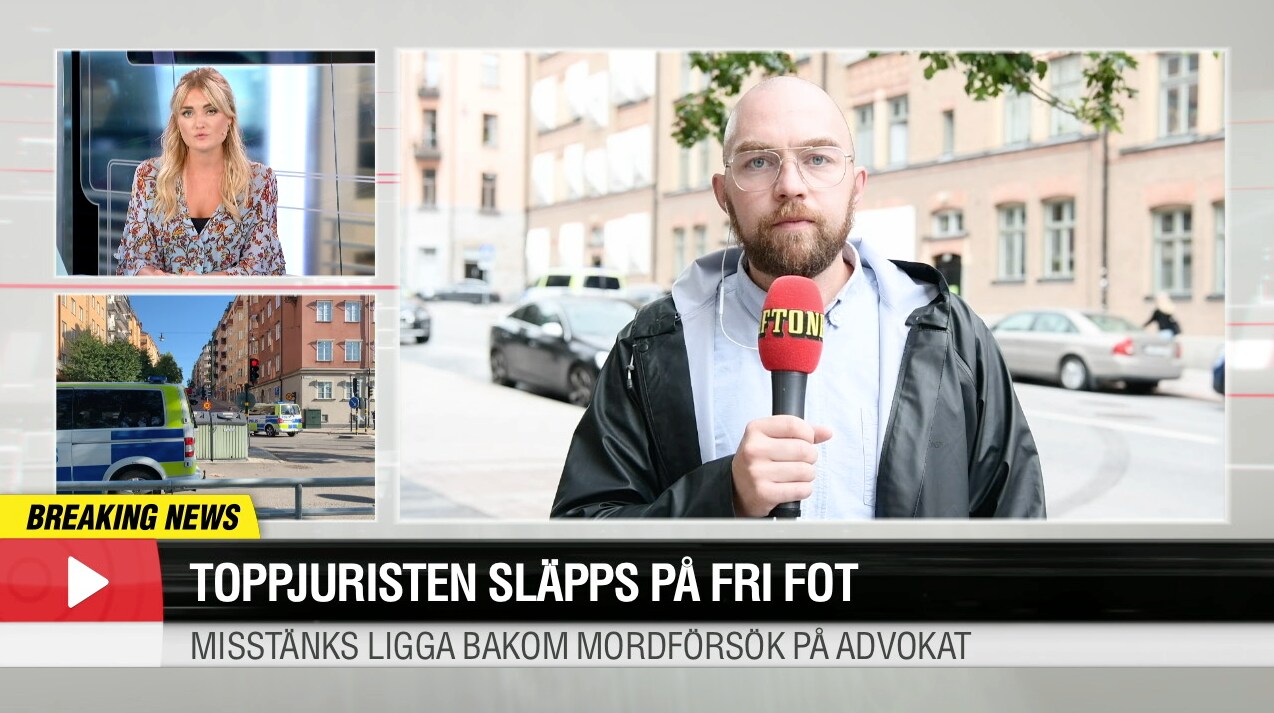 Toppjuristen släpps på fri fot