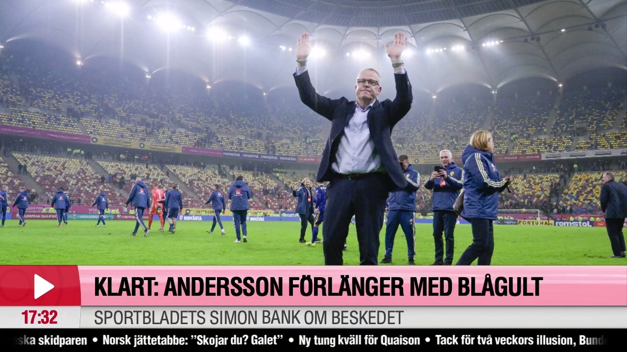 Klart: Janne Andersson förlänger med Blågult