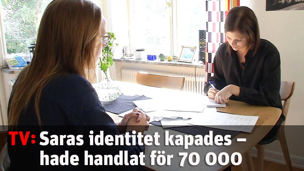 Saras identitet kapades – hade handlat för 70 000 kr