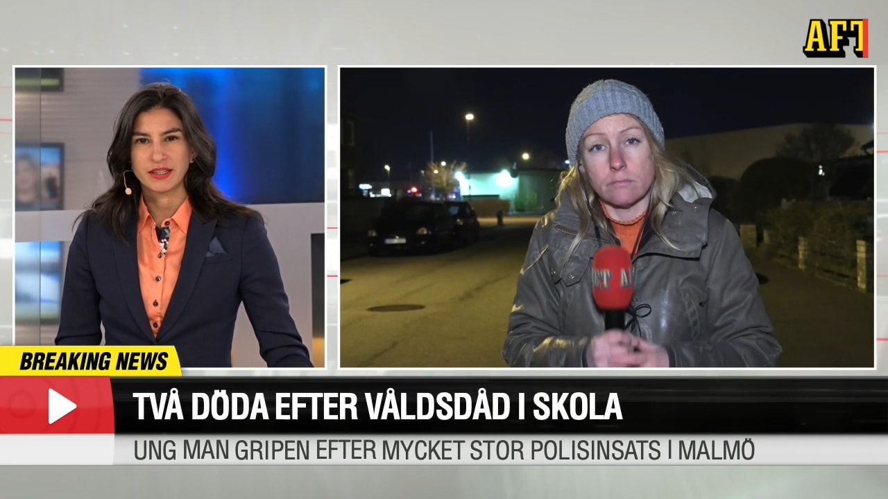Två kvinnor döda efter skolattacken i Malmö