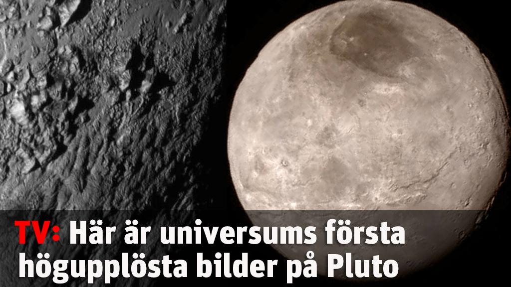 Se de första detaljerade bilderna från Pluto