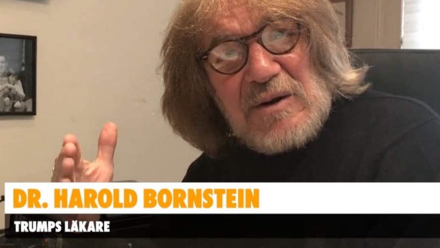 Läkare: Trump dikterade intyg