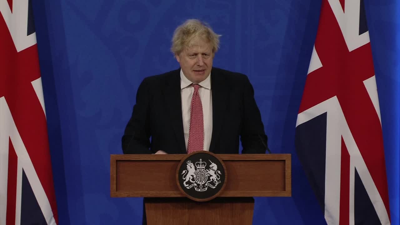 Boris Johnson om det nya hotet mot Ukraina