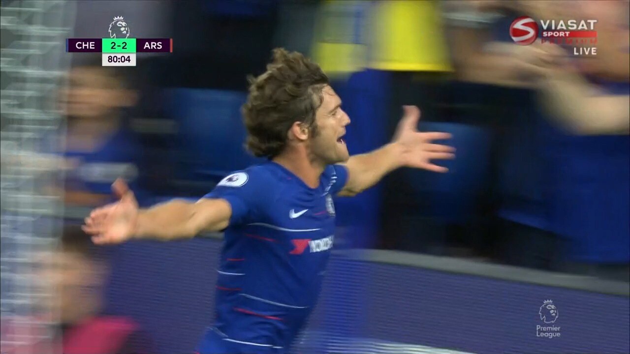 Chelsea vann galet Londonderby