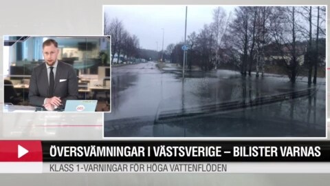 Översvämningar i västra Sverige