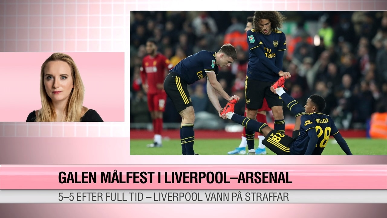 Fagerlund: ”Kan vara bra för Arsenal att de åkte ut”