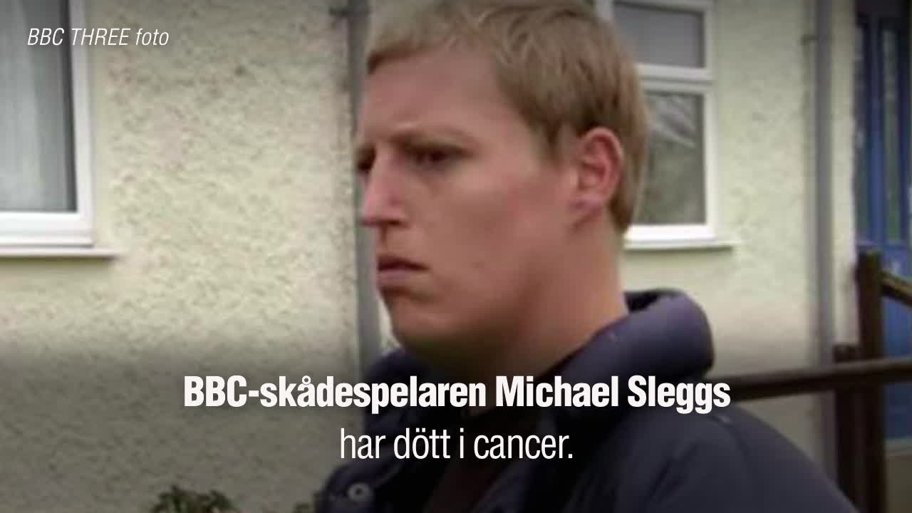 BBC-skådespelaren Michael Sleggs har dött i cancer