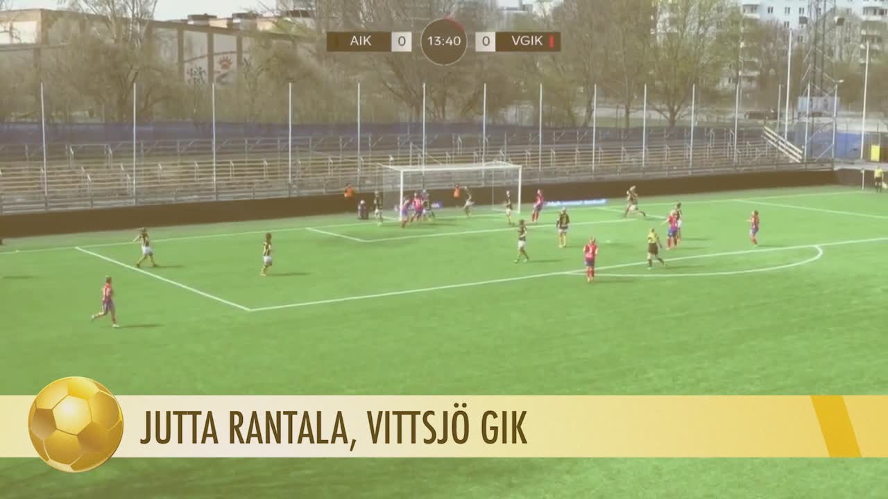 Årets hattrick - Jutta Rantala, Vittsjö GIK