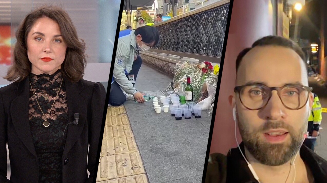 Aftonbladet på plats dagen efter katastrofen: "Många har samlats idag för att hedra de som har dött"