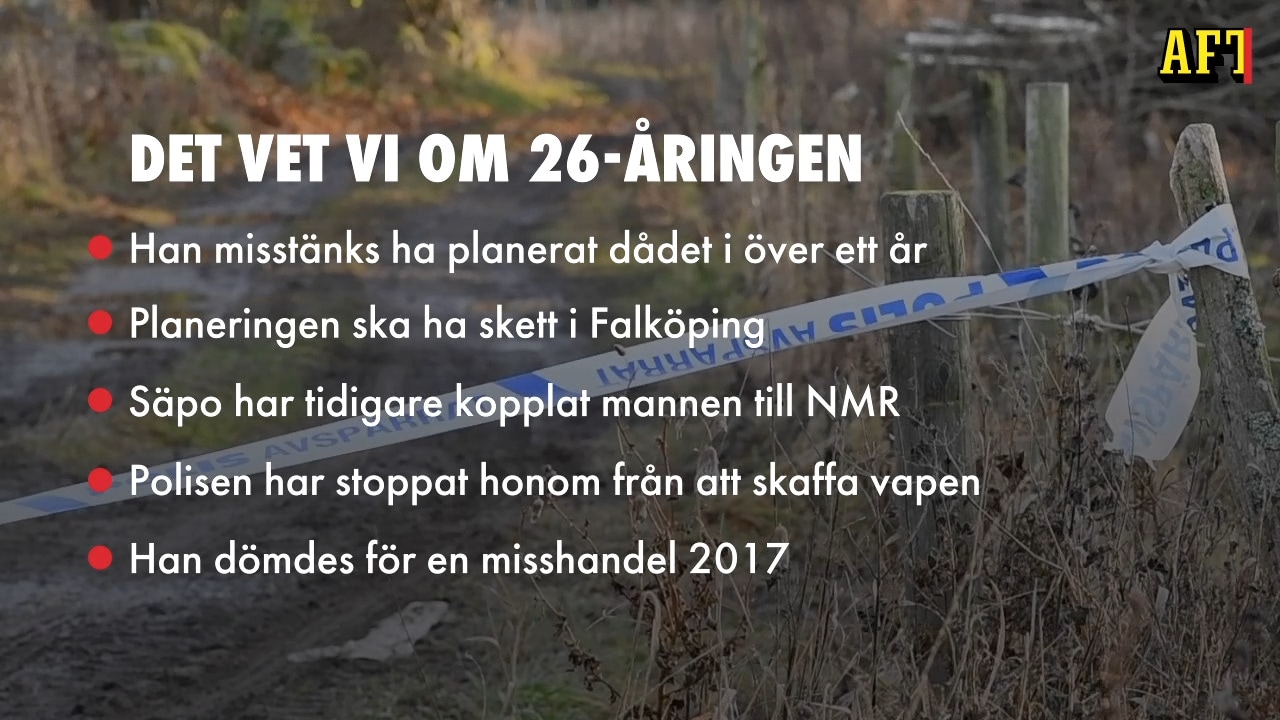 26-årig man häktad för misstänkta sprängplaner