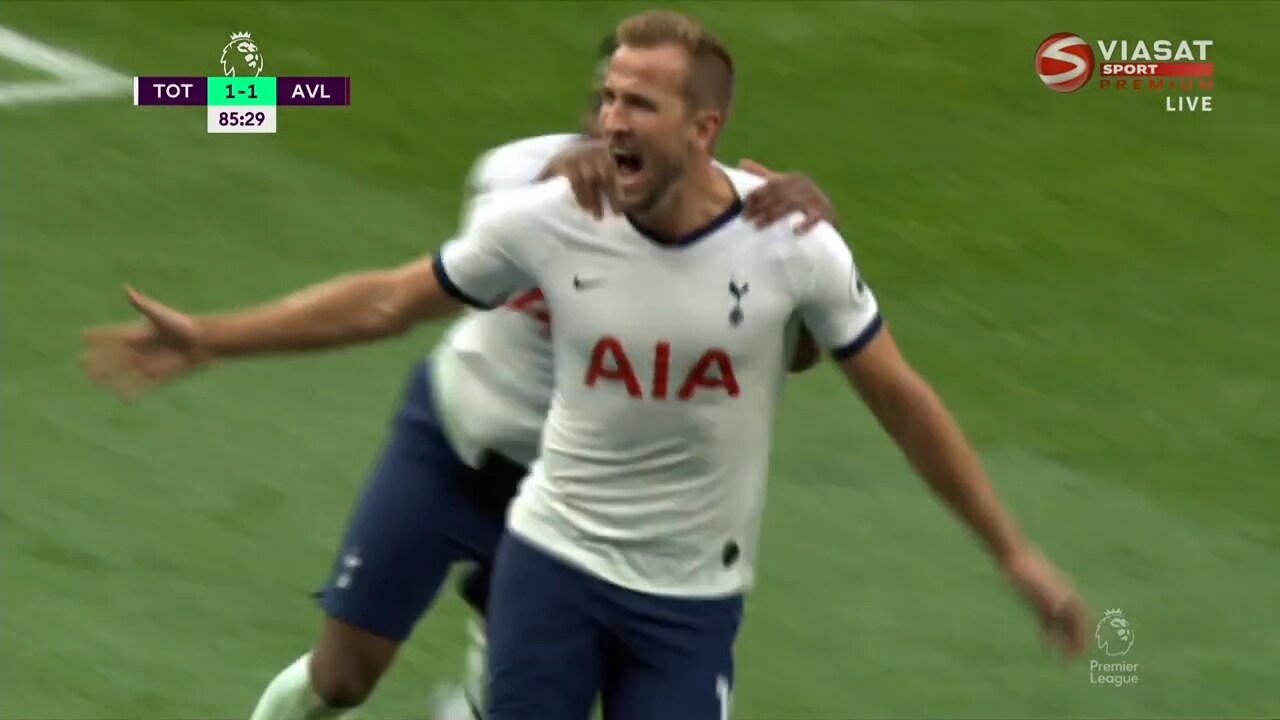 Kane frälste Tottenham i slutminutrarna