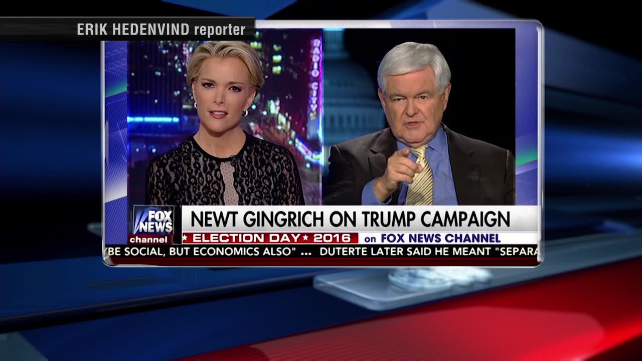 Gingrich i bisarr intervju med Fox News