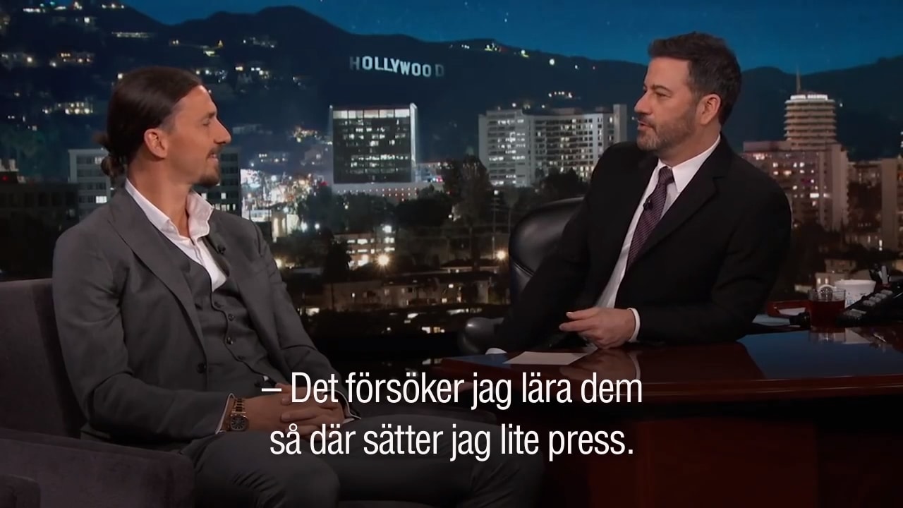 Zlatan: ”Mina barn säger att de kan bättre än mig”