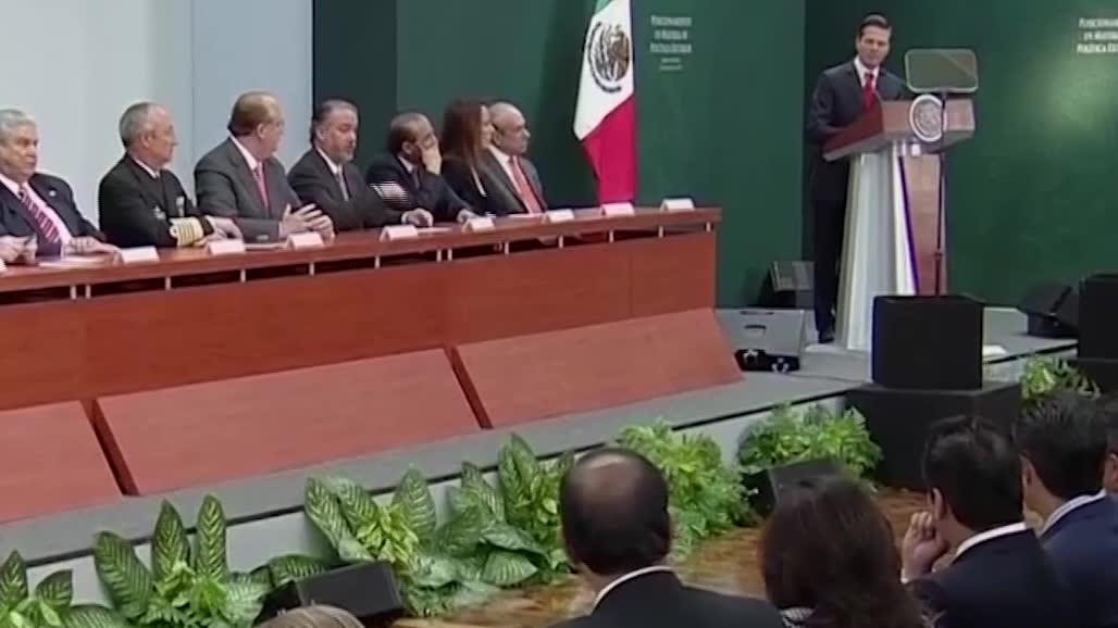 Bråk mellan Trump och Mexiko