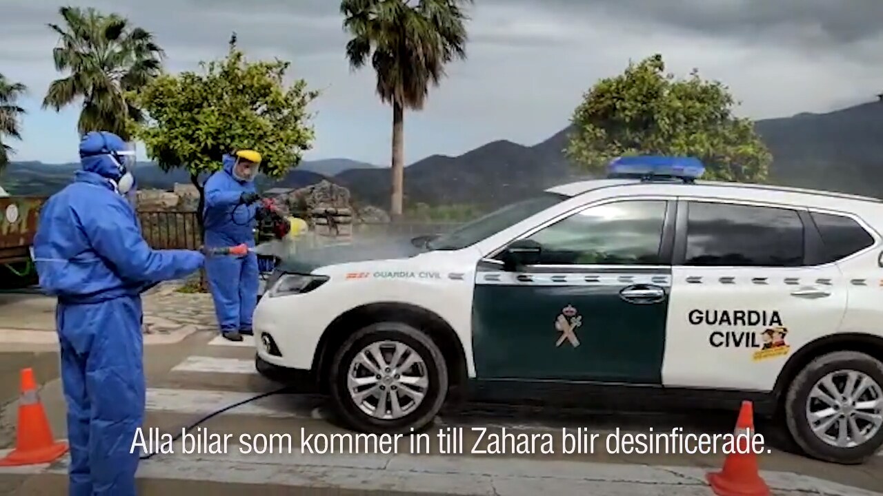 Hör borgmästaren i spanska byn som klarat sig från corona