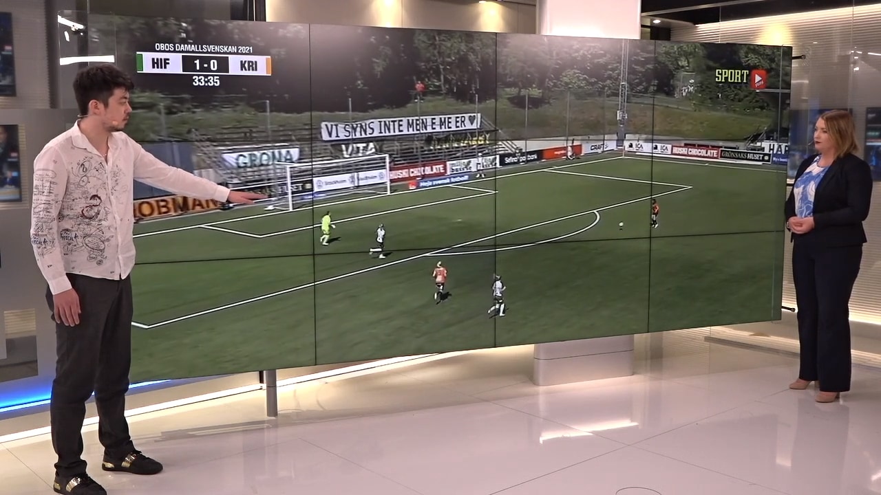 Segertåget: "Tvingar henne att sparka i panik"