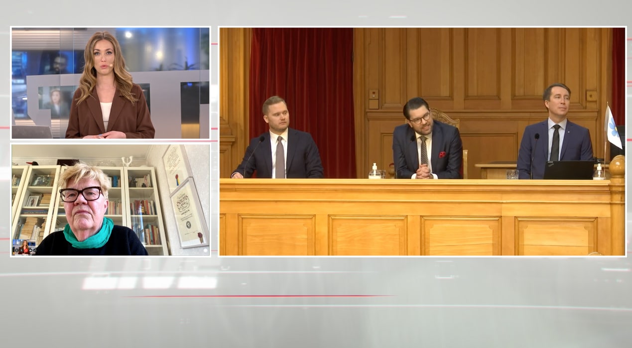 Lena Mellin om SD och regeringsfrågan: ”Inga större problem”