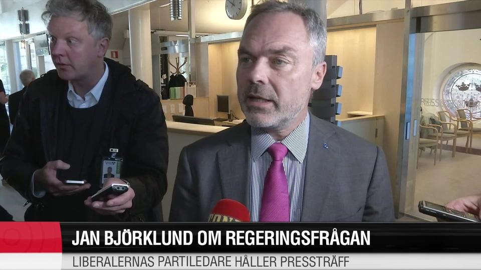 Jan Björklund om regeringsfrågan