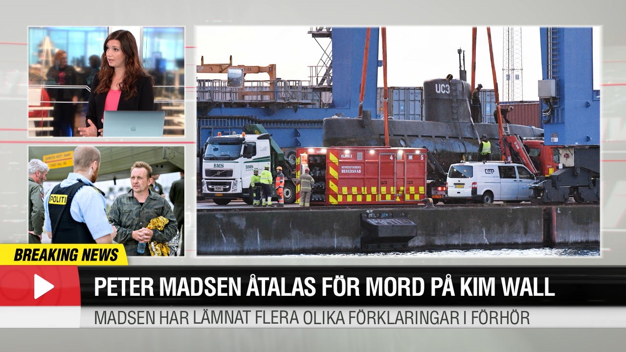 Åklagaren: Madsen misshandlade Kim Wall före mordet