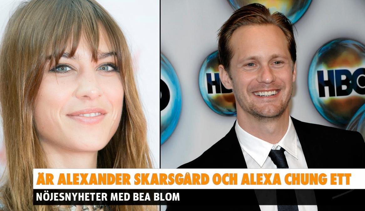 Är Alexander Skarsgård och Alexa Chung ett par?