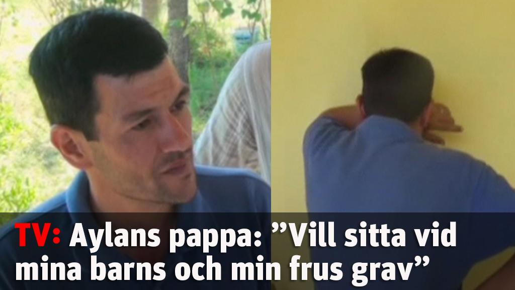 Aylans pappa: "Vill sitta vid mina barns och min frus grav"